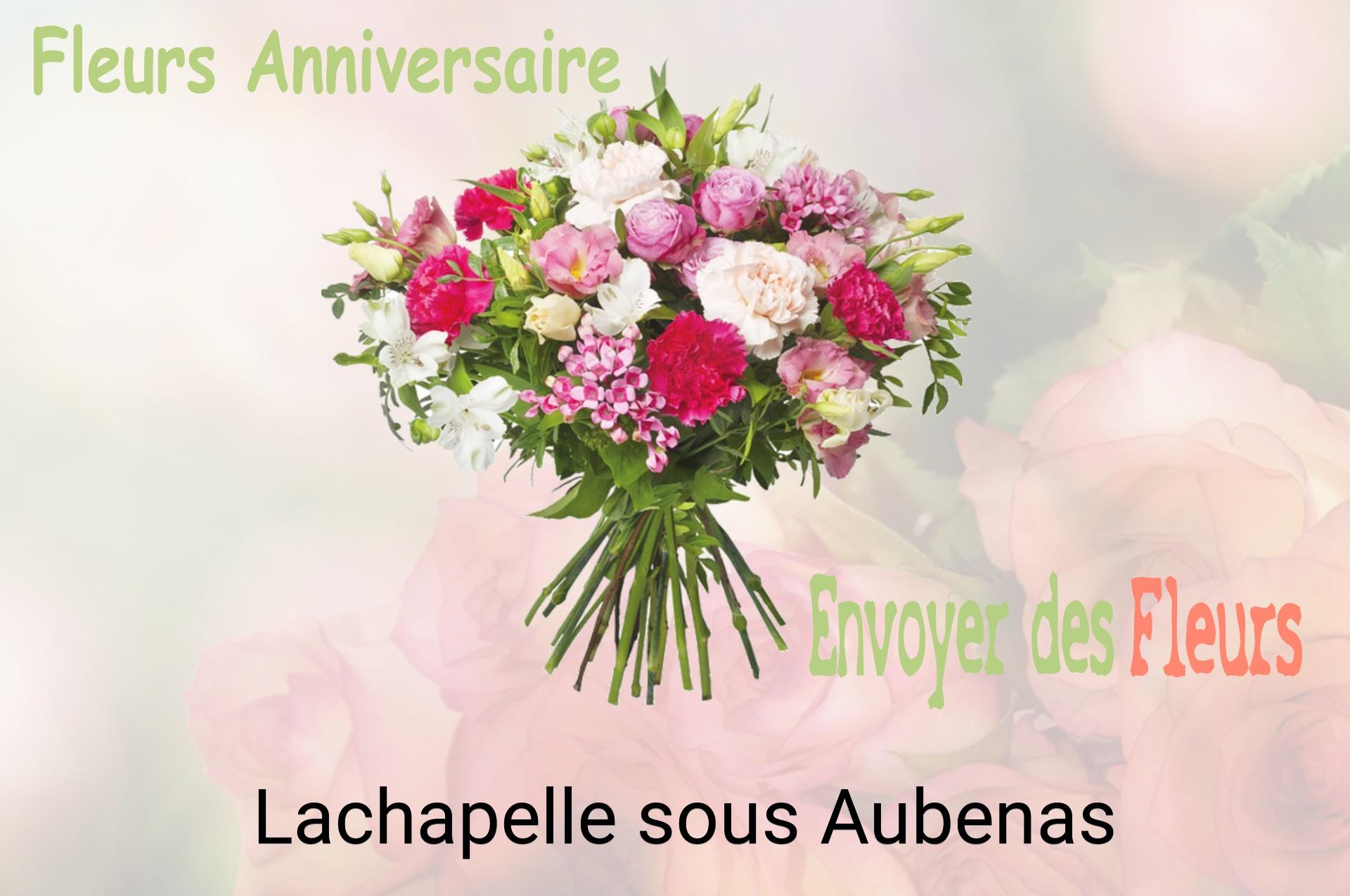 Bouquet de fleurs d’anniversaire livré à Lachapelle-sous-Aubenas